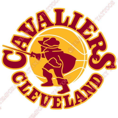 Cleveland Cavaliers Customize Temporary Tattoos Stickers NO.949